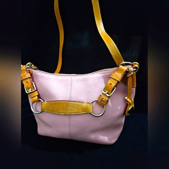 Dooney & Bourke Light Pink Leather Crossbody/Shoulder Bag - Picture 14 of 14